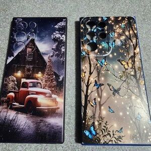 Butterfly and Truck Themed Phone Cases